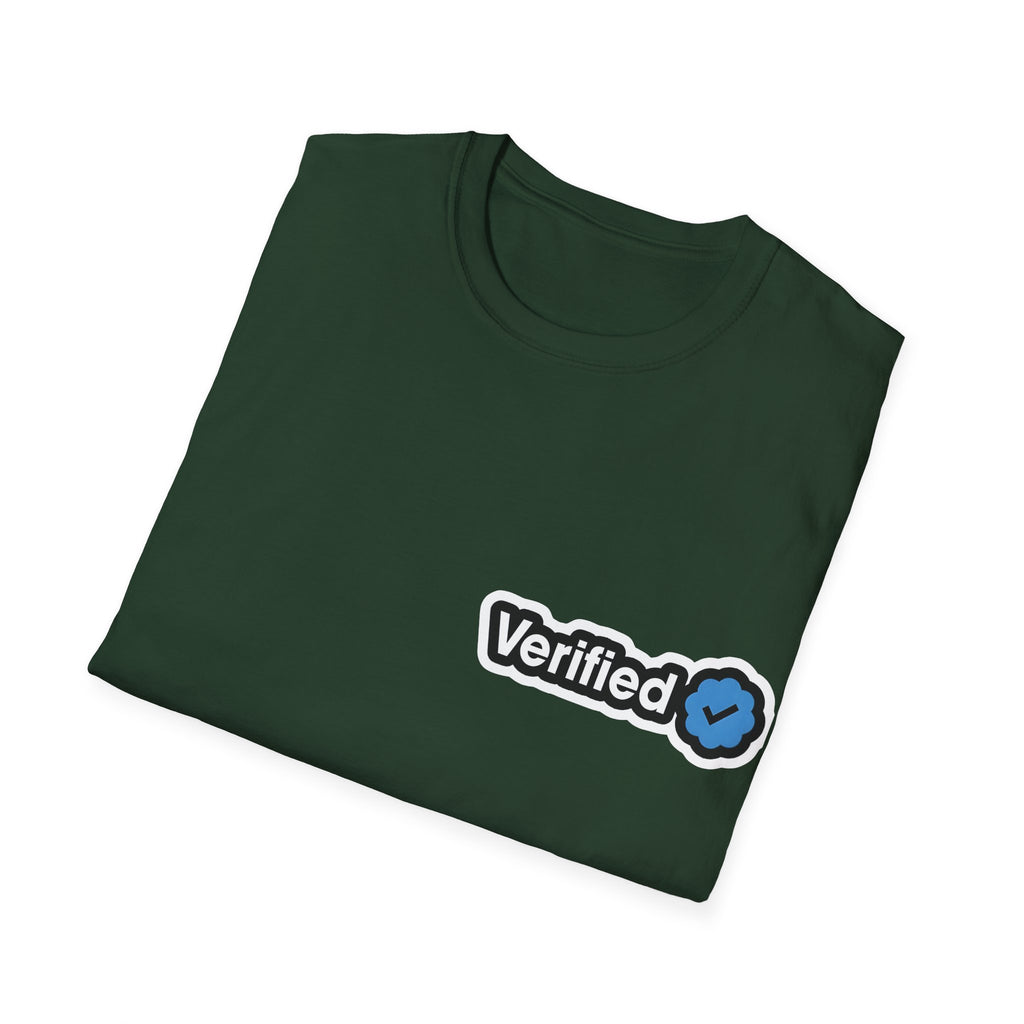 Verified-for Social Media Enthusiasts Unisex Shirt