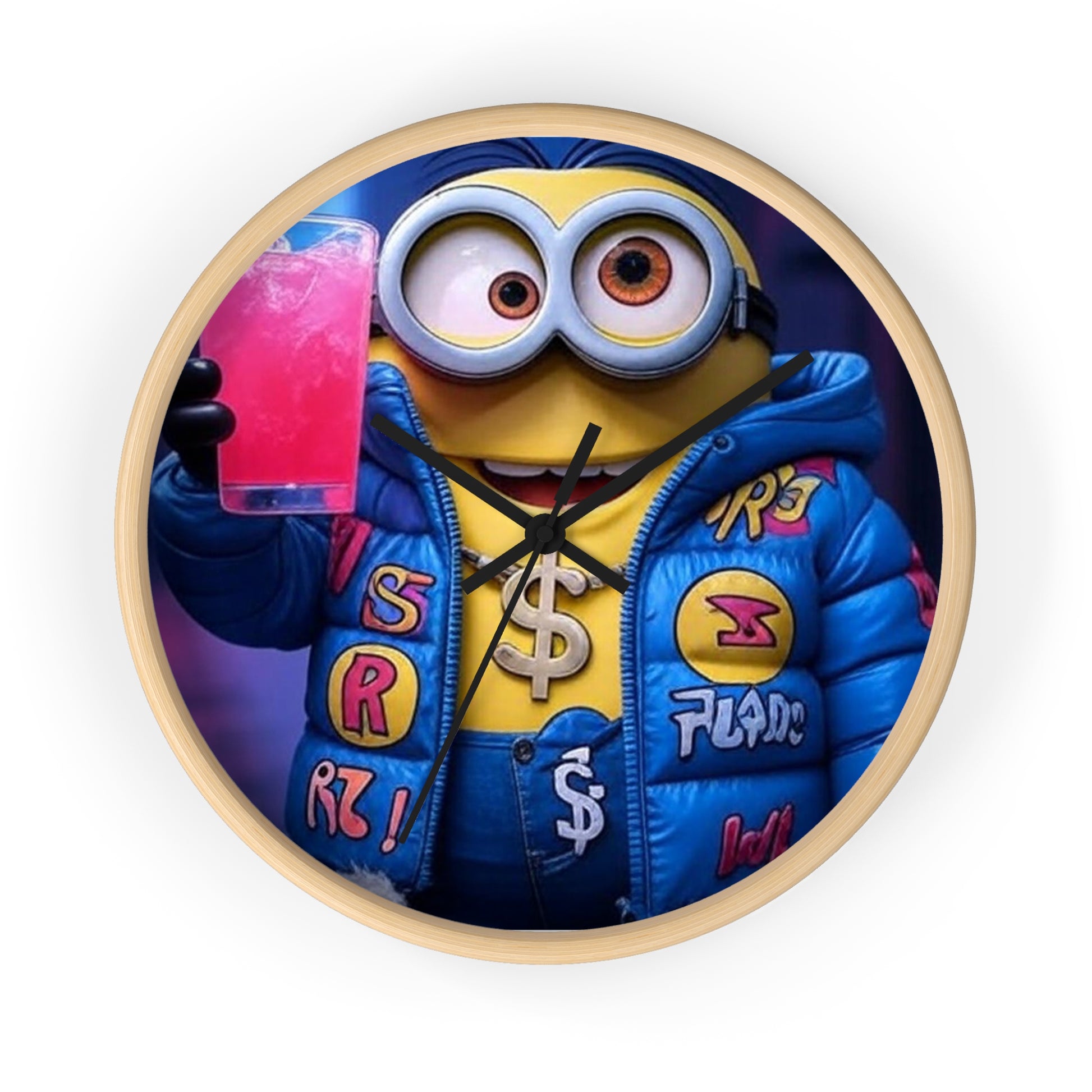 Minions Wall Clock - Home Decor