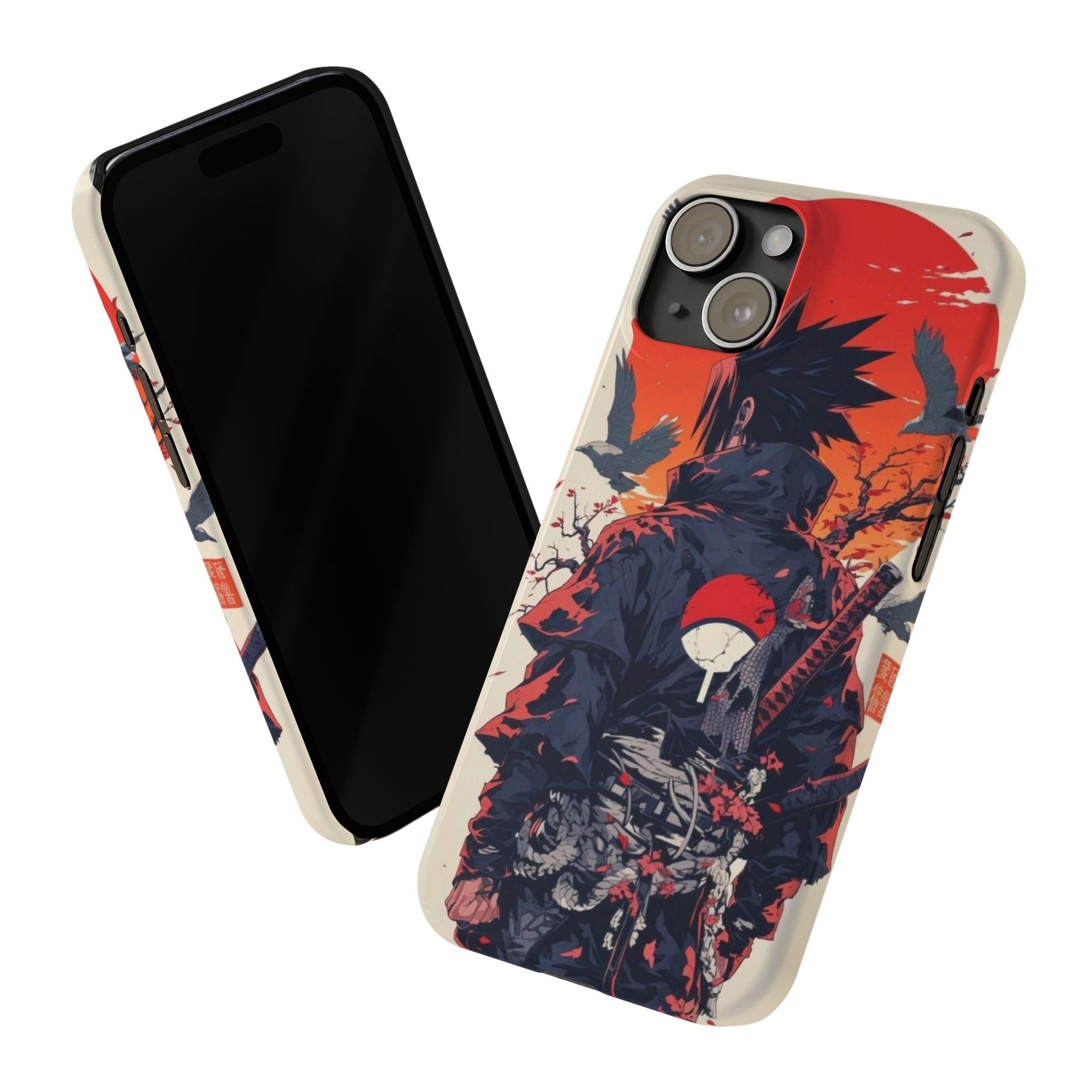 Slim Phone Case with Jap Design