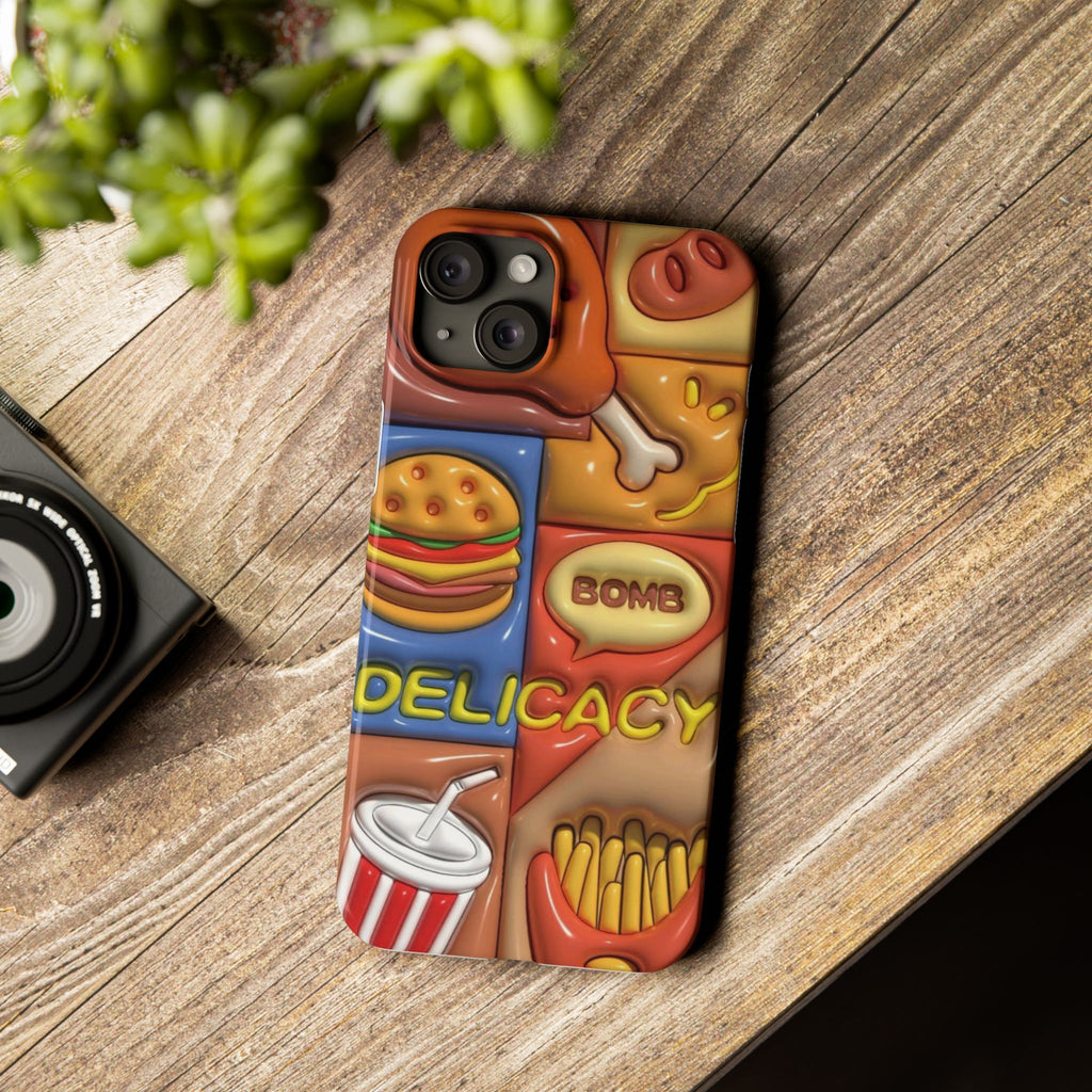 Fast Food Lover - Slim Phone Cases