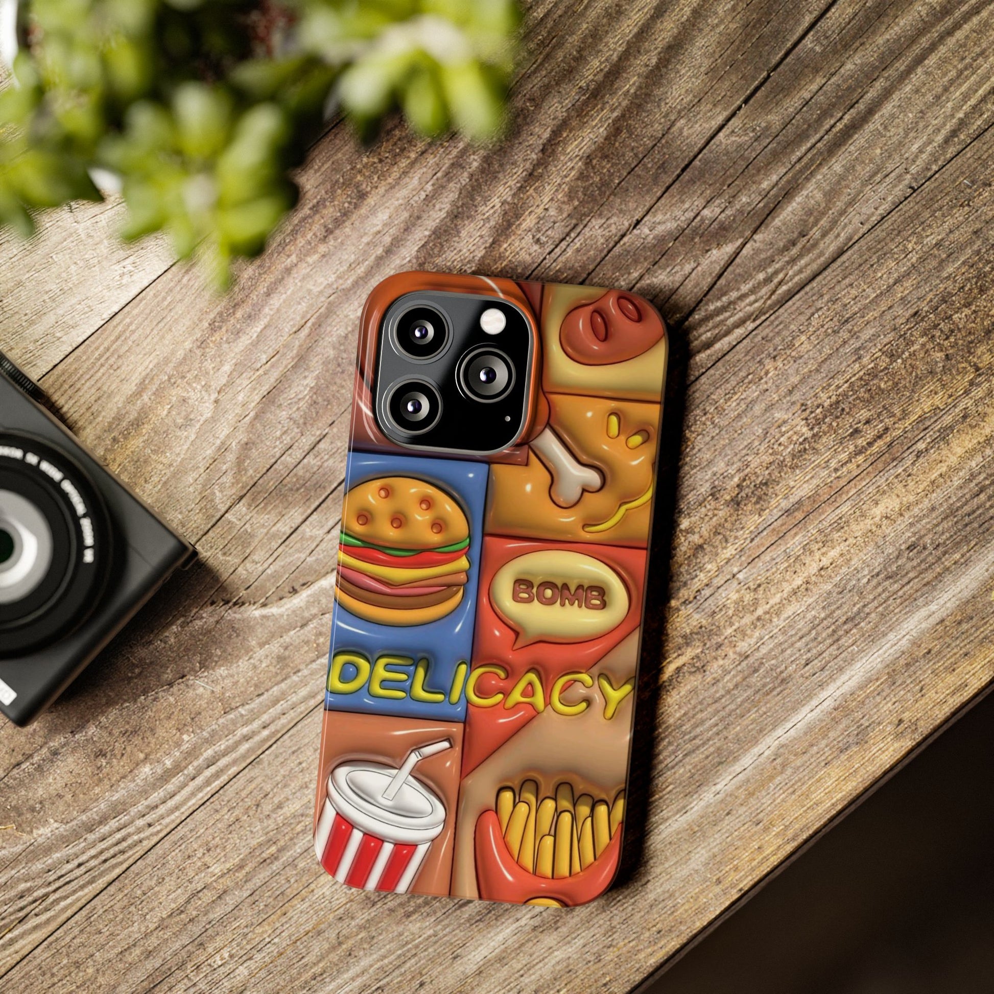 Fast Food Lover - Slim Phone Cases
