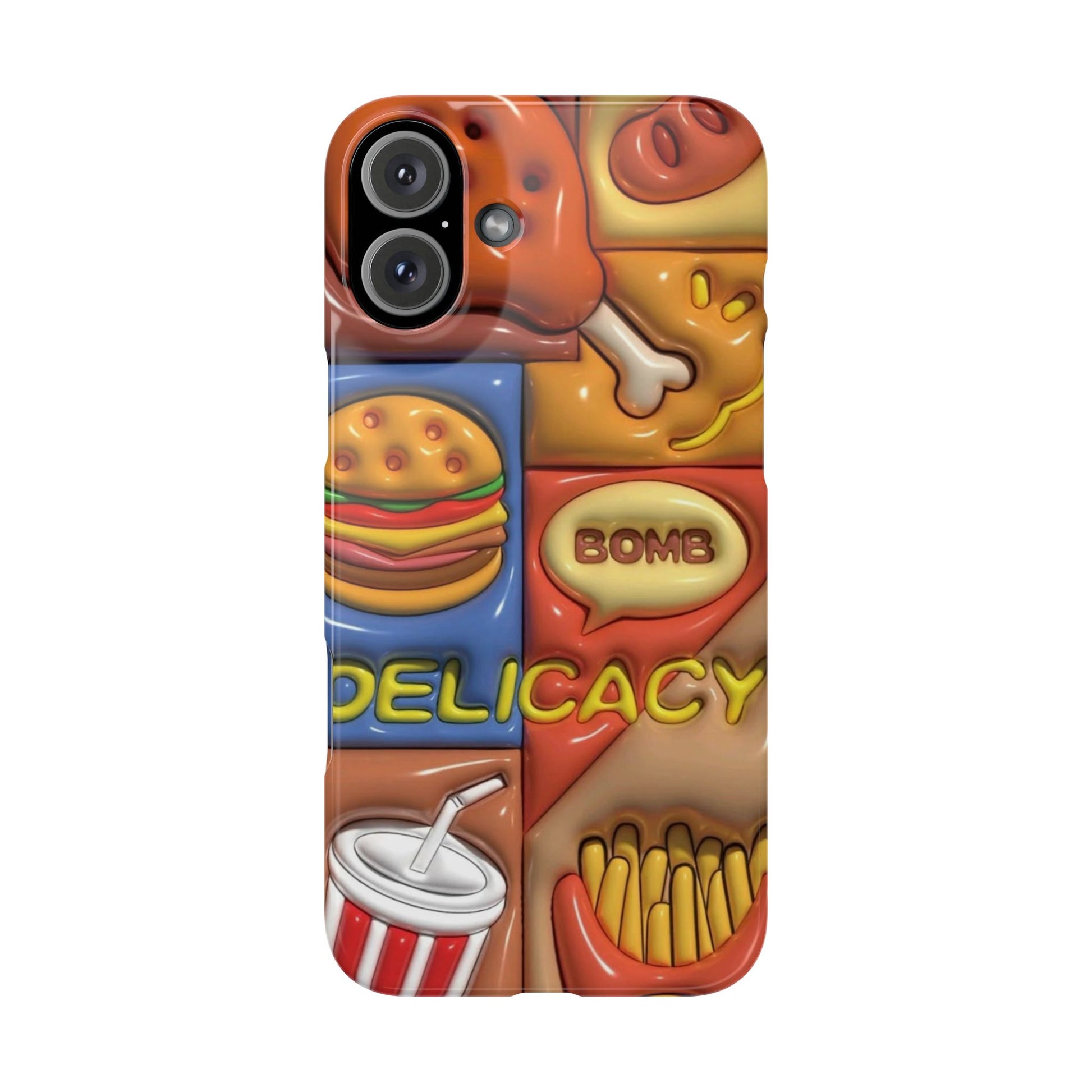 Fast Food Lover - Slim Phone Cases