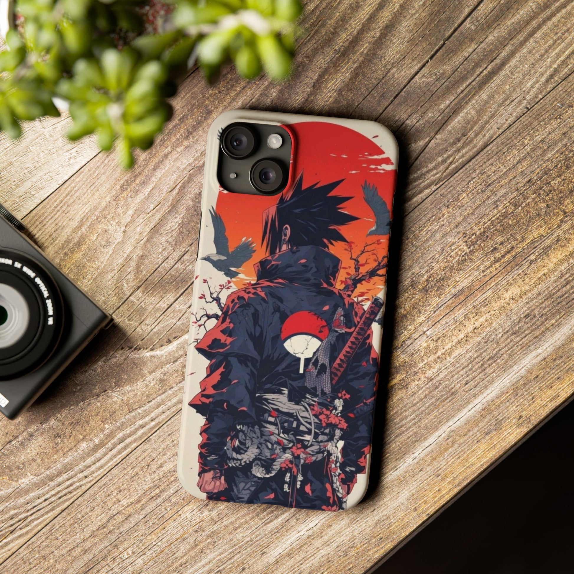 Slim Phone Case with Jap Design