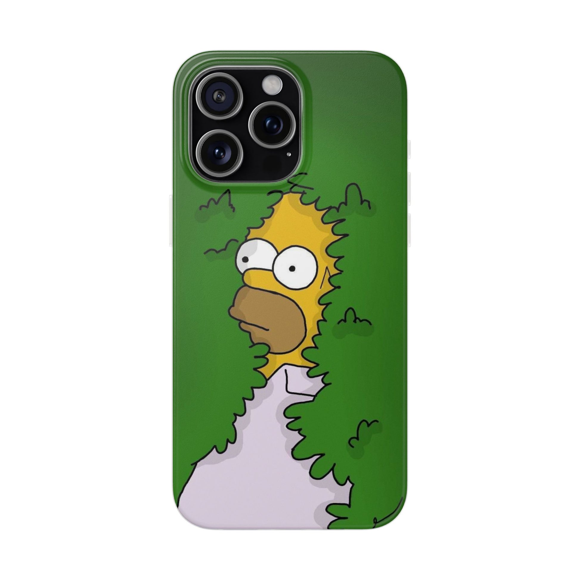 Phone Cases Homer Simpson Hidden in Bush Design