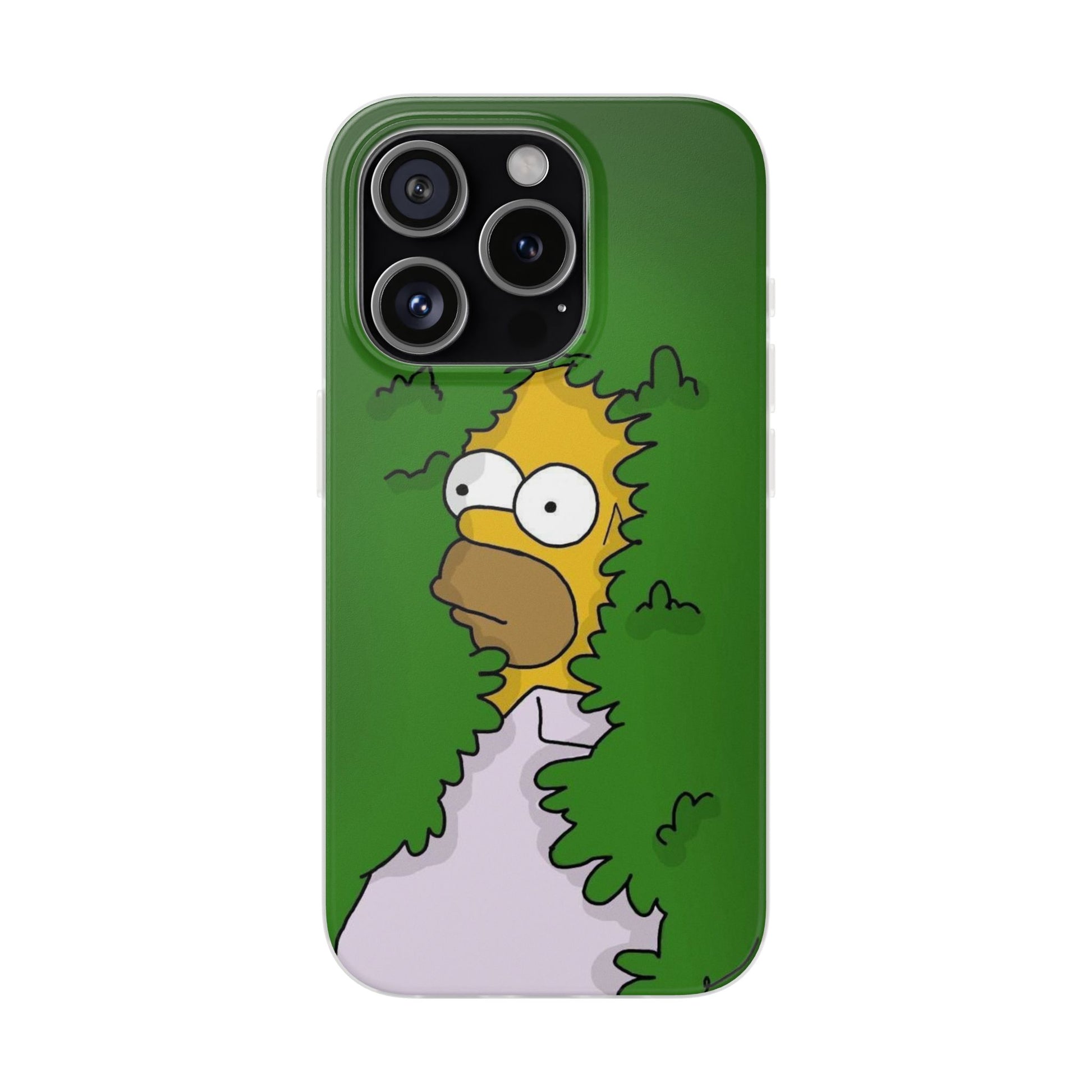 Phone Cases Homer Simpson Hidden in Bush Design