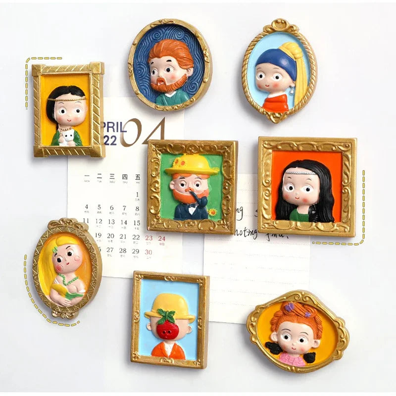 World Famous Painting Magnetic 3D