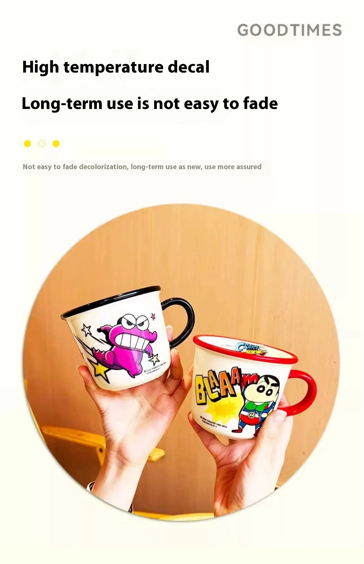 Shin Chan 350ml Ceramic Mug