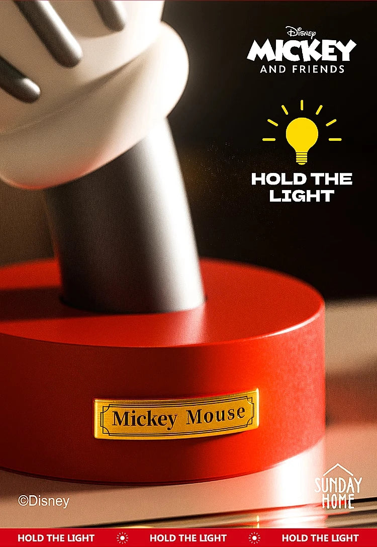 Mickey Mouse Hand Small Table Lamp