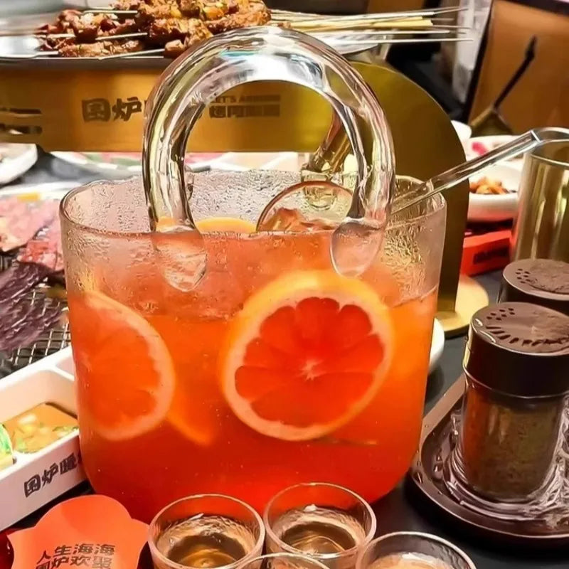 SUMMER COCKTAIL GLASS BAG