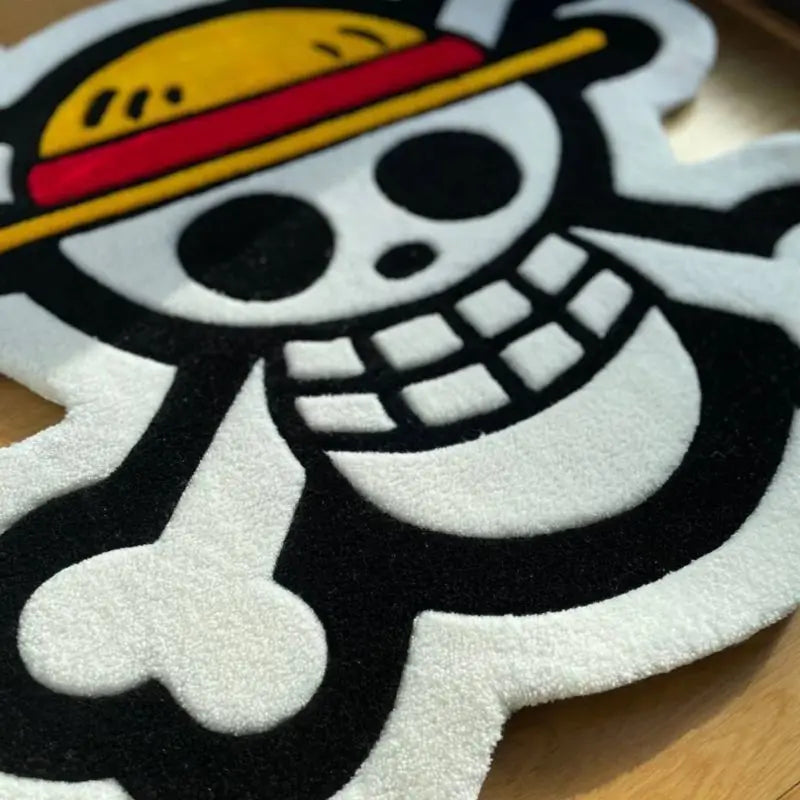 One Piece Pirate Flag Rug