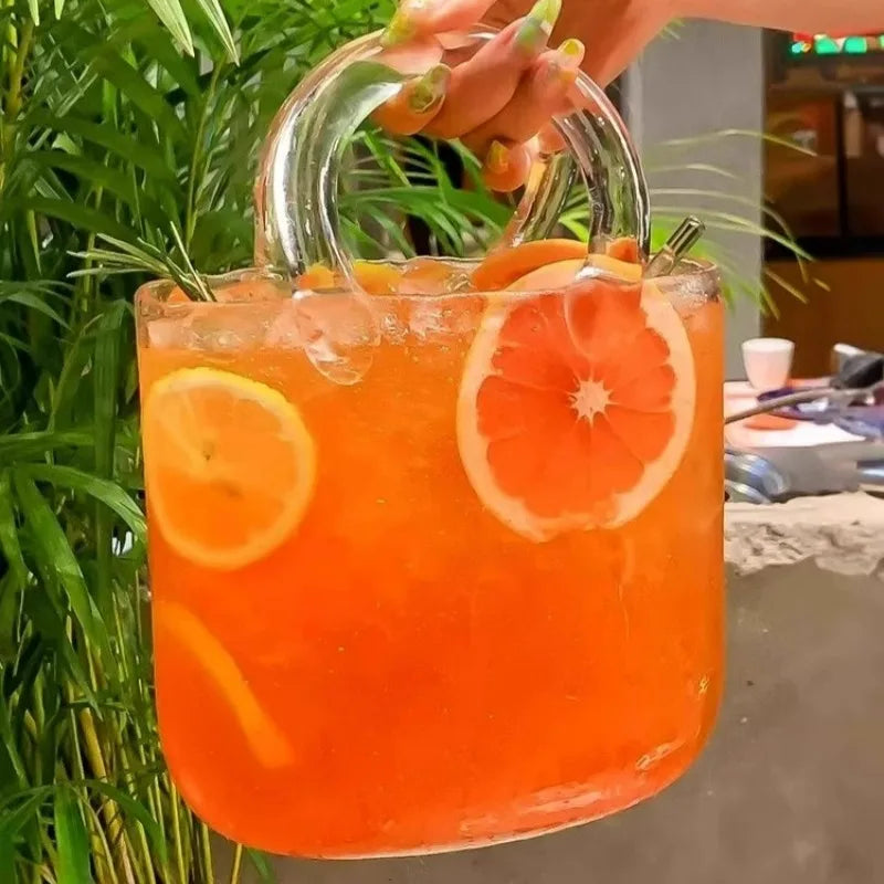 SUMMER COCKTAIL GLASS BAG