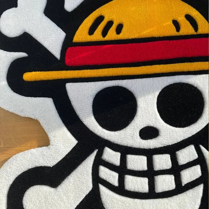 One Piece Pirate Flag Rug