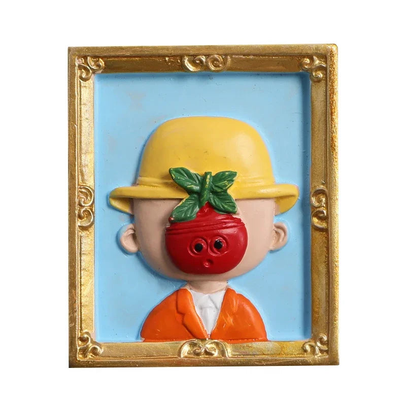World Famous Painting Magnetic 3D