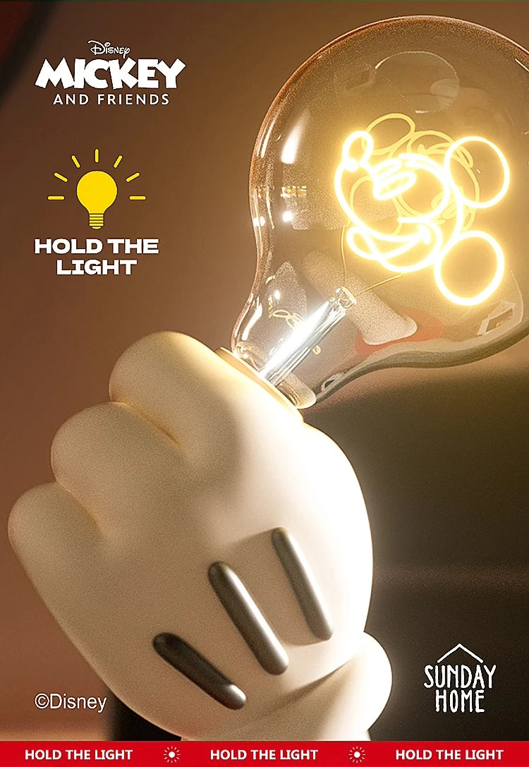 Mickey Mouse Hand Small Table Lamp