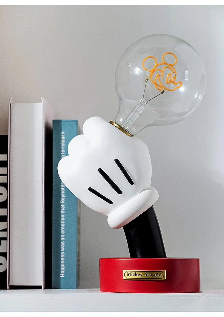 Mickey Mouse Hand Small Table Lamp