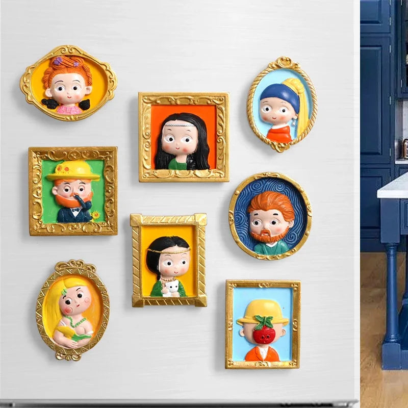 World Famous Painting Magnetic 3D