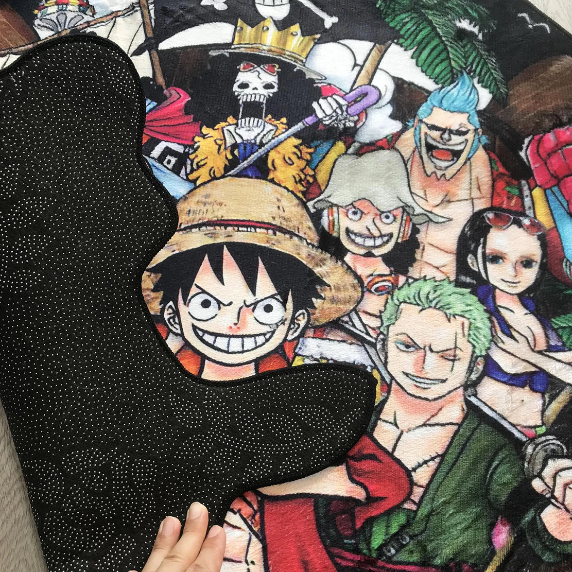 One Piece Rudder Rug