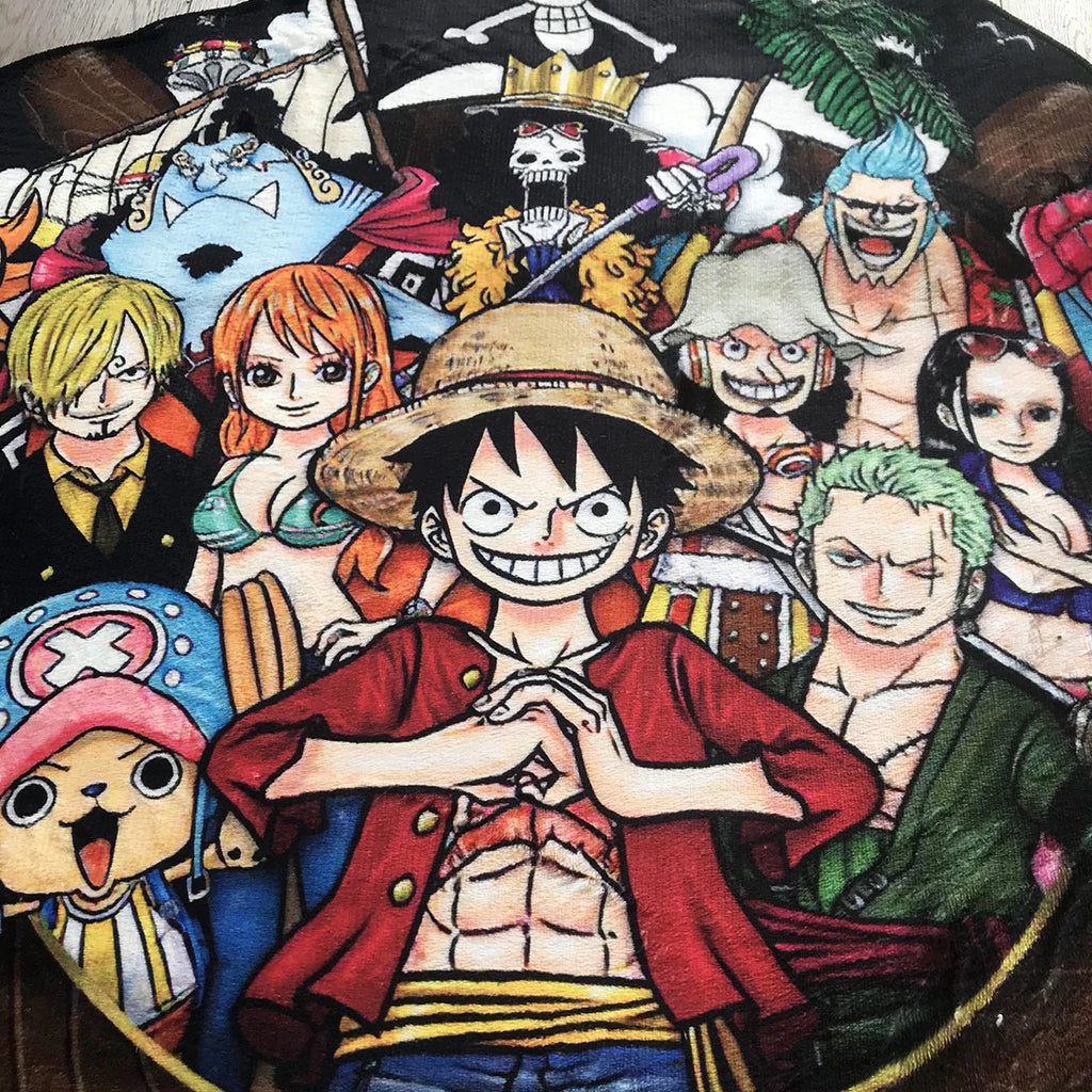 One Piece Rudder Rug