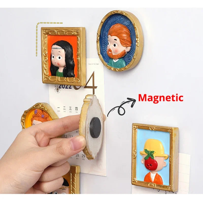 World Famous Painting Magnetic 3D