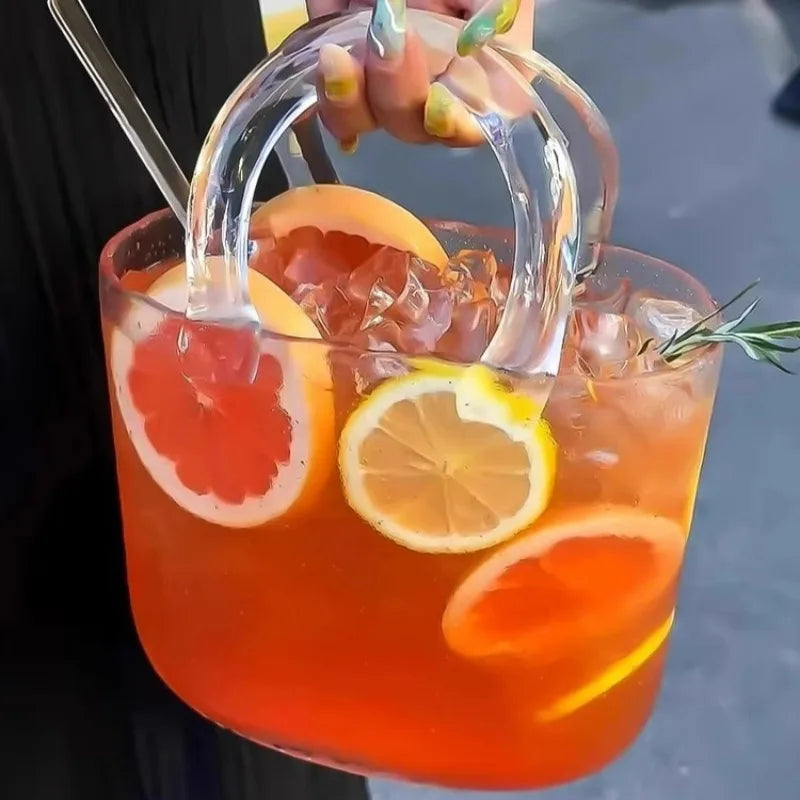 SUMMER COCKTAIL GLASS BAG