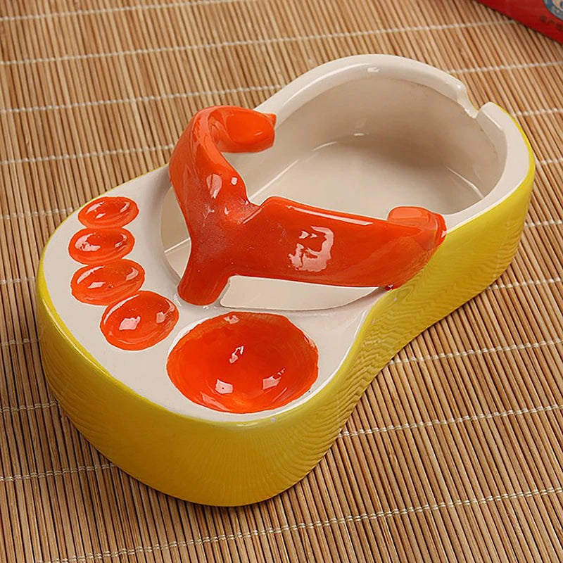 Flip Flops Saucer Dipping Bowl