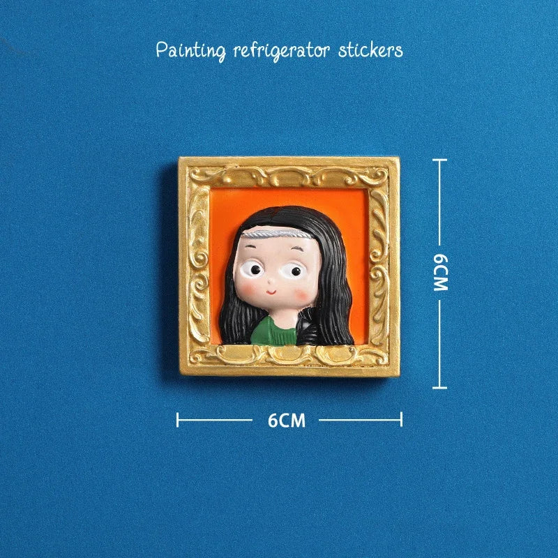 World Famous Painting Magnetic 3D