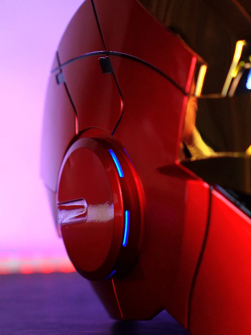 Mk5 Iron Man Helmet Cosplay Voice Control Eyes with Light Model - Electric Wearable