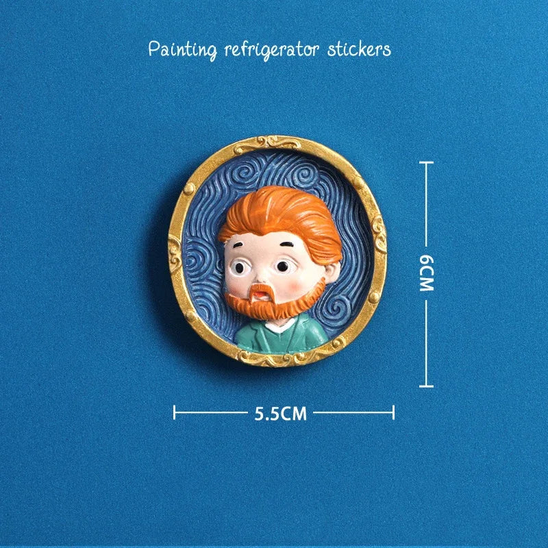 World Famous Painting Magnetic 3D