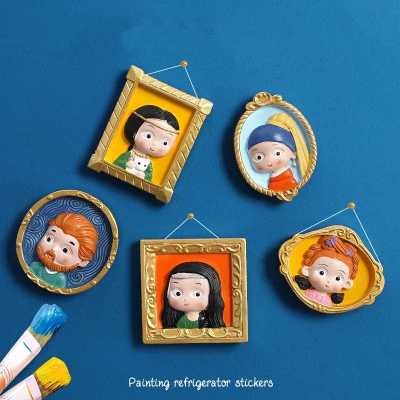 World Famous Painting Magnetic 3D