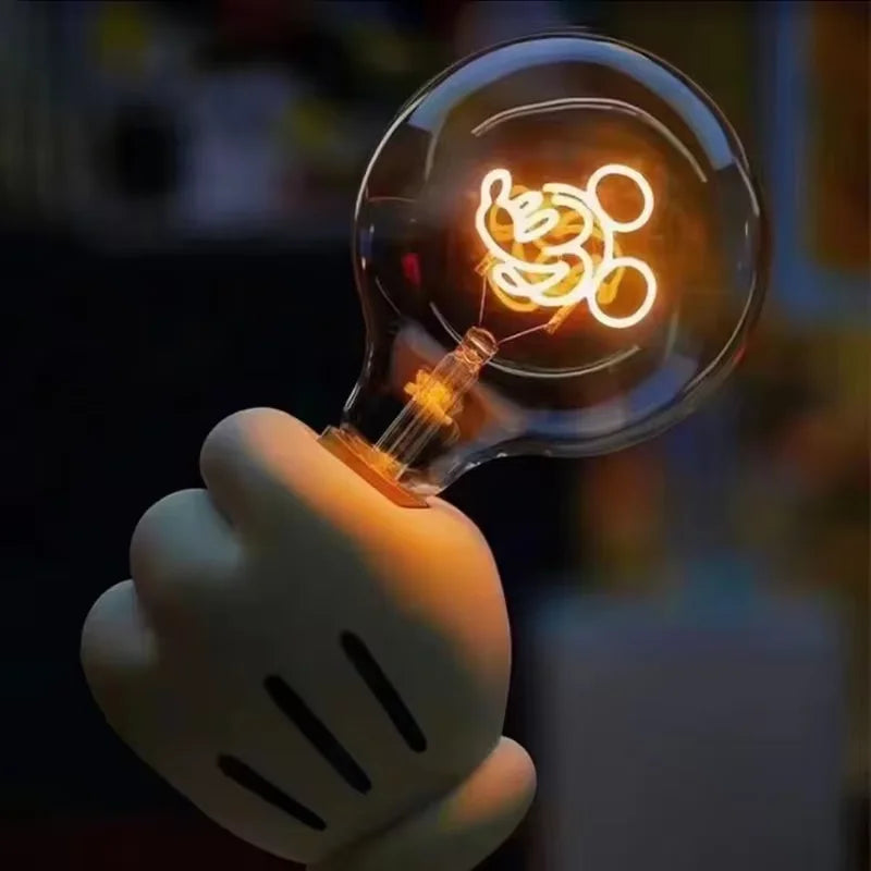 Mickey Mouse Hand Small Table Lamp
