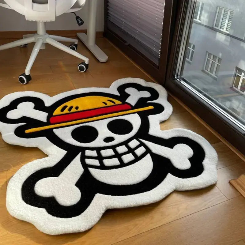 One Piece Pirate Flag Rug