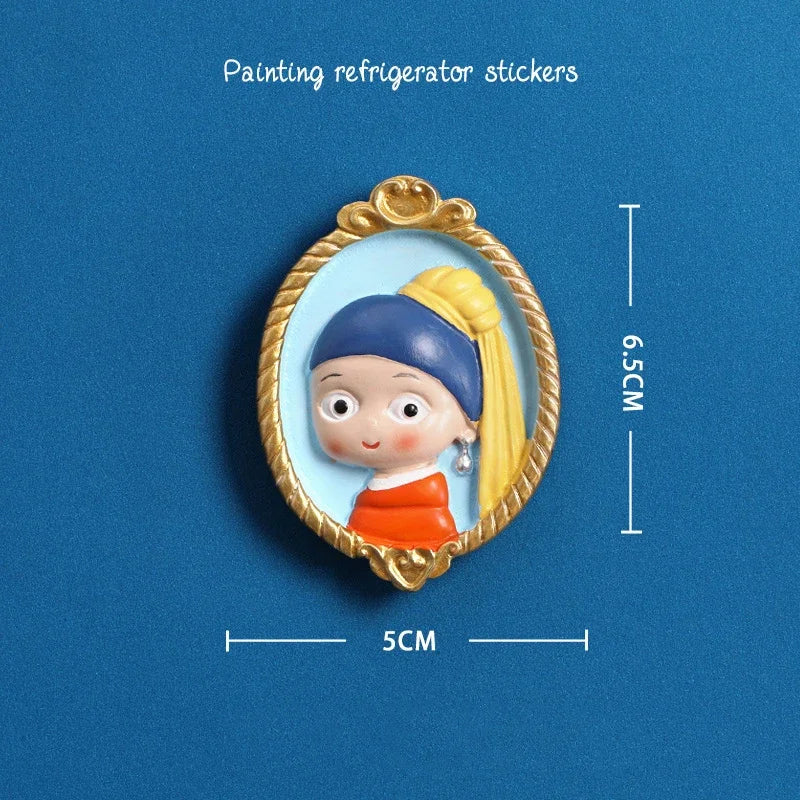 World Famous Painting Magnetic 3D