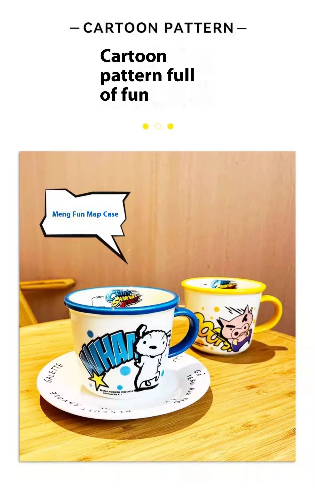 Shin Chan 350ml Ceramic Mug