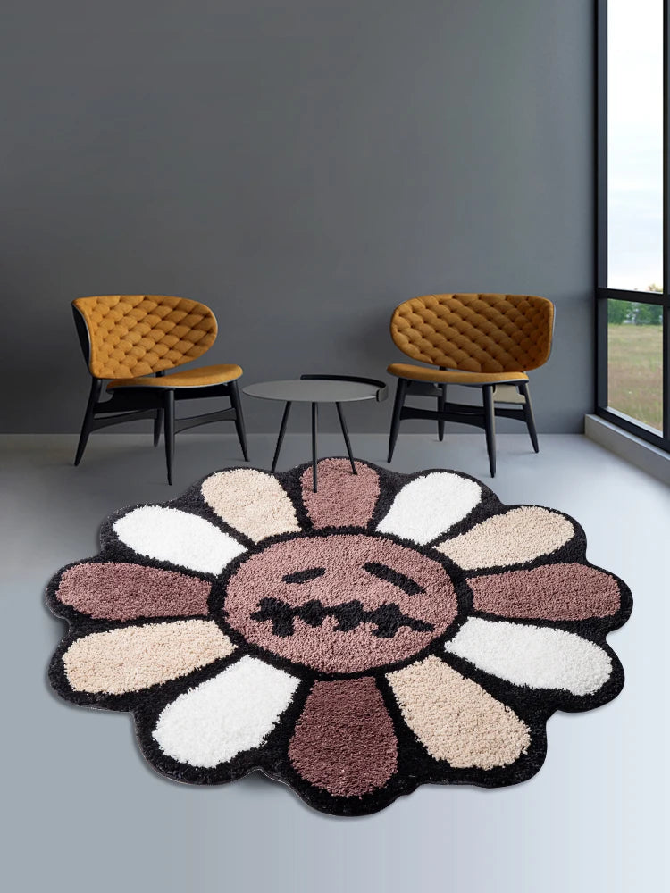 Smiling Flower Rug