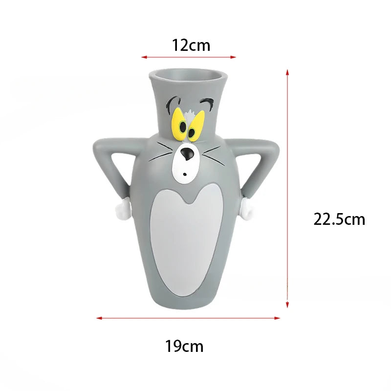 Tom- Resin Flowers Vase