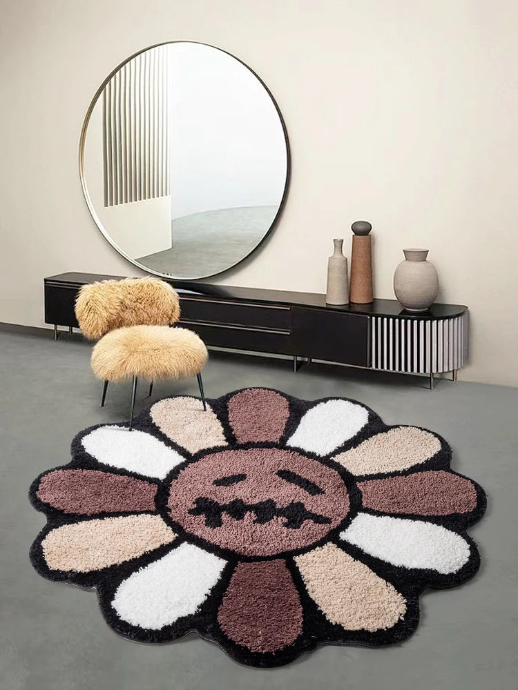 Smiling Flower Rug