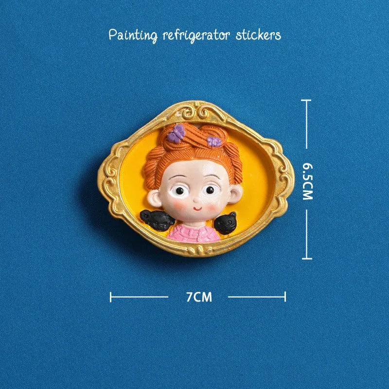 World Famous Painting Magnetic 3D