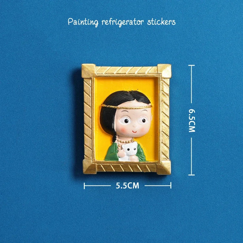 World Famous Painting Magnetic 3D