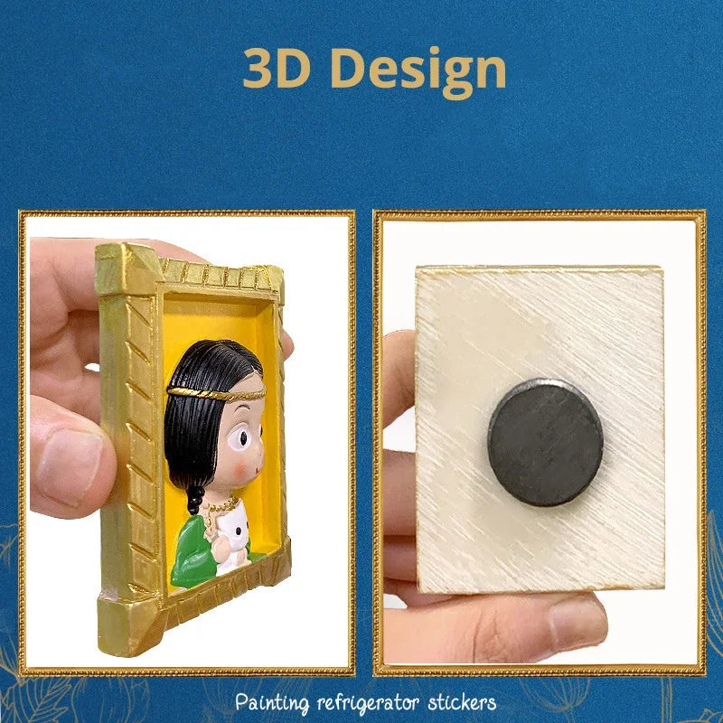 World Famous Painting Magnetic 3D