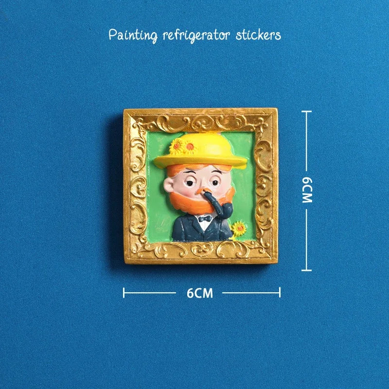World Famous Painting Magnetic 3D
