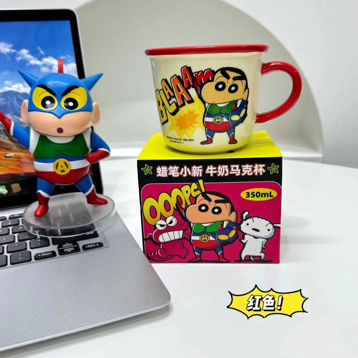 Shin Chan 350ml Ceramic Mug