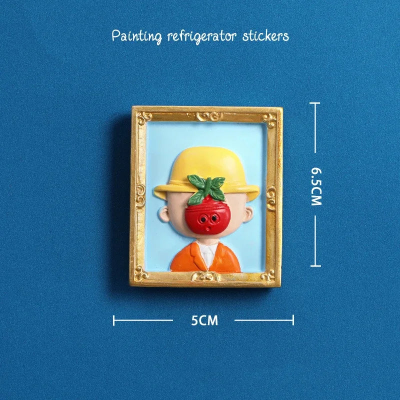 World Famous Painting Magnetic 3D
