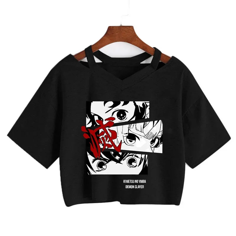 Demon Slayer Crop Top
