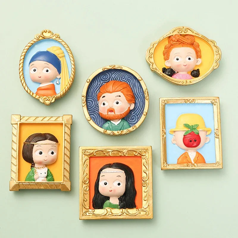 World Famous Painting Magnetic 3D