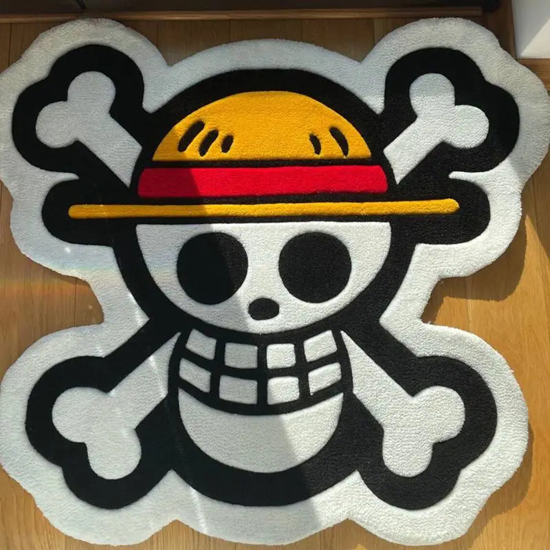 One Piece Pirate Flag Rug
