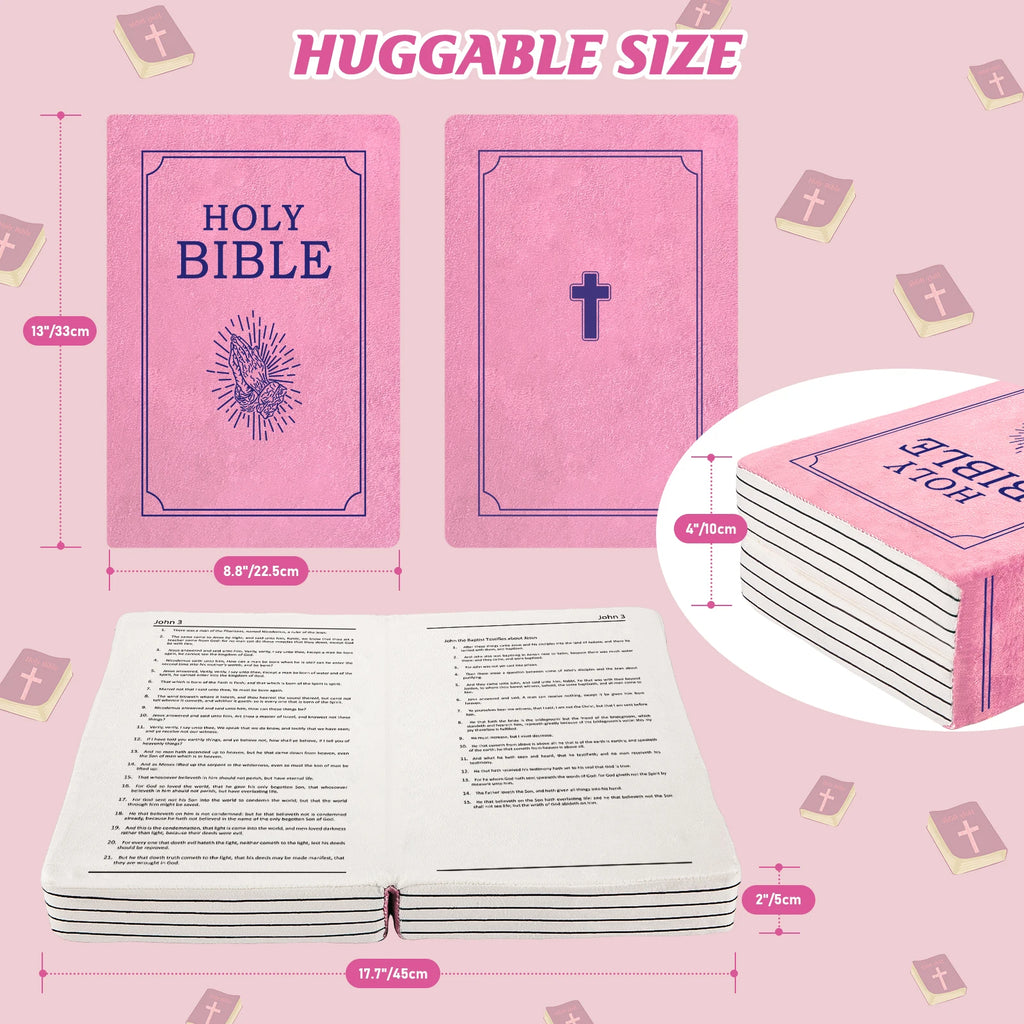 Pink Bible Memory Foam Pillow