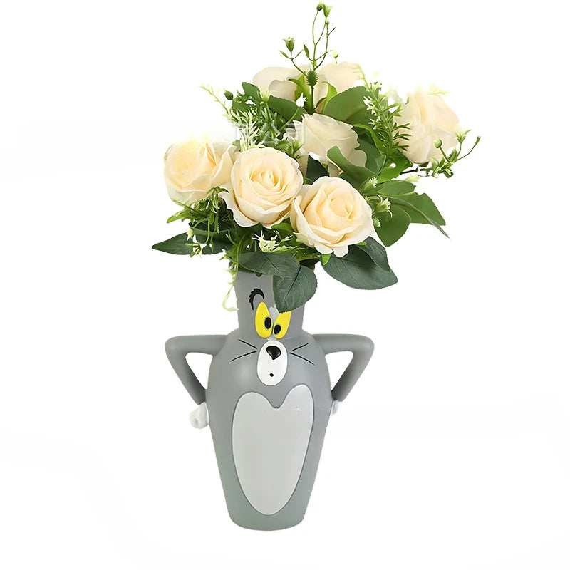 Tom- Resin Flowers Vase
